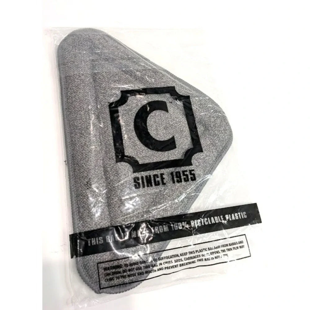 NEW! Campanelli Pro Glass‎ Window and Windshield Handle with 3 Pads Microfiber